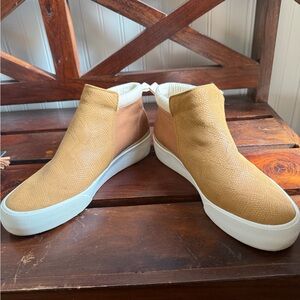 Keds Tan and Brown Ankle Booties